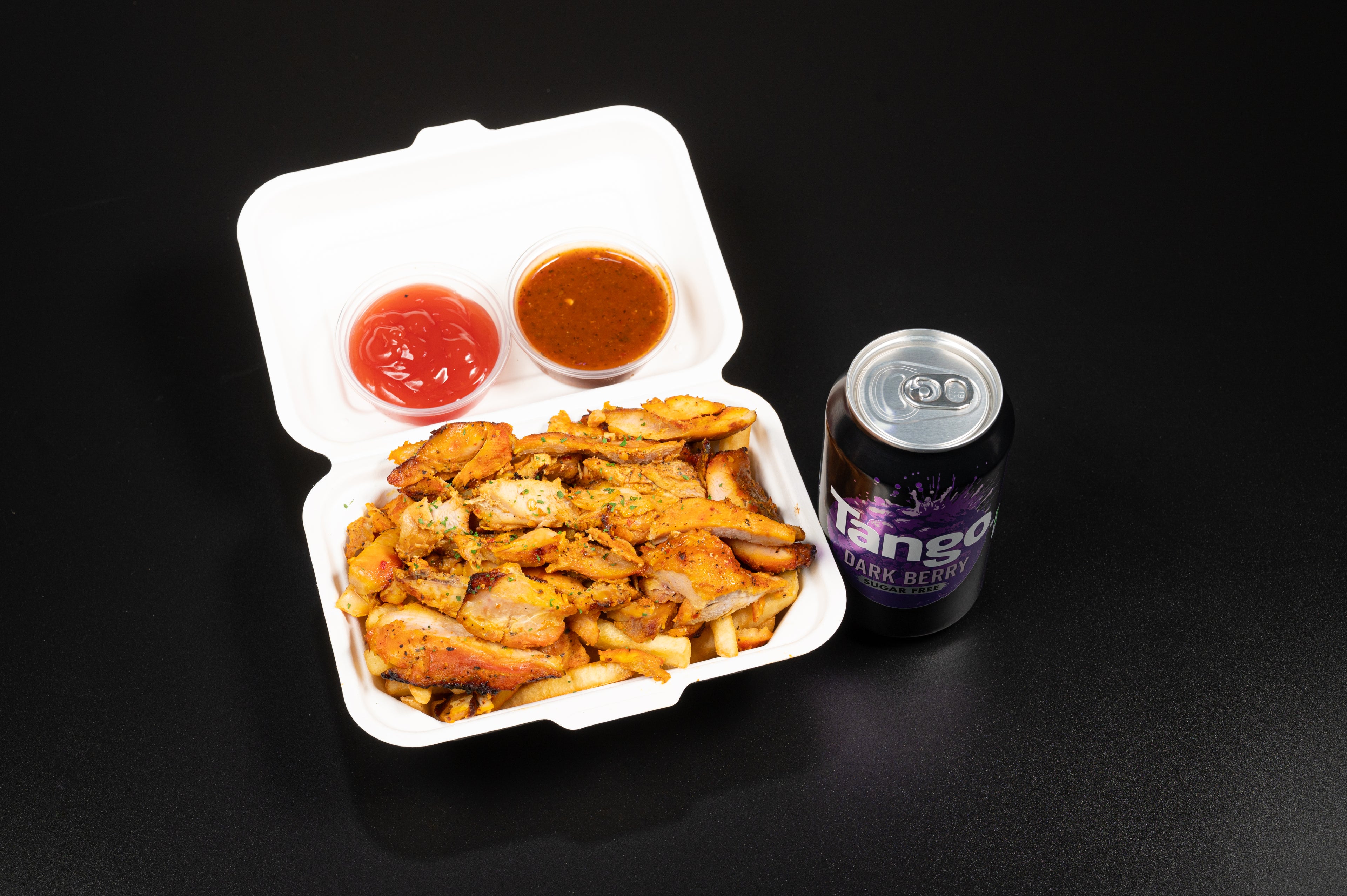 Chicken Doner Meat & Fries Meal